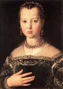 BRONZINO, Agnolo Portrait of Maria de Medici china oil painting reproduction